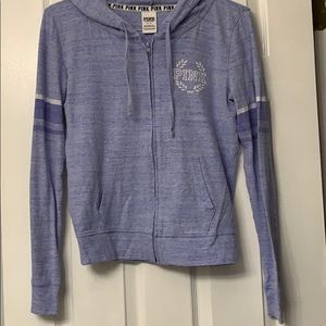 Pink S zip up hoodie